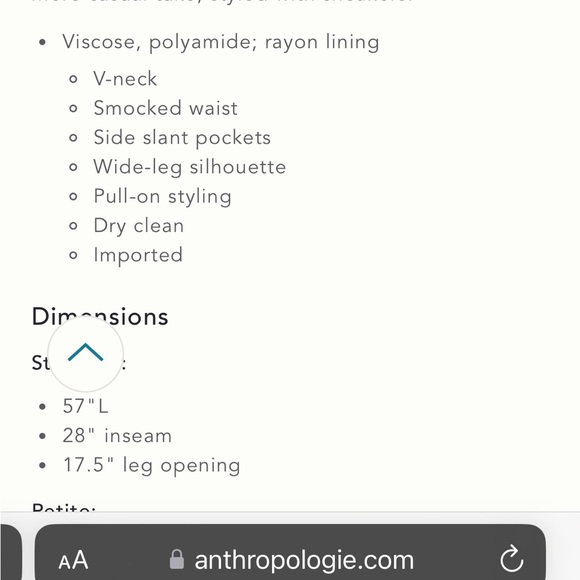 NWT Anthropologie jumpsuit - Picture 11 of 11